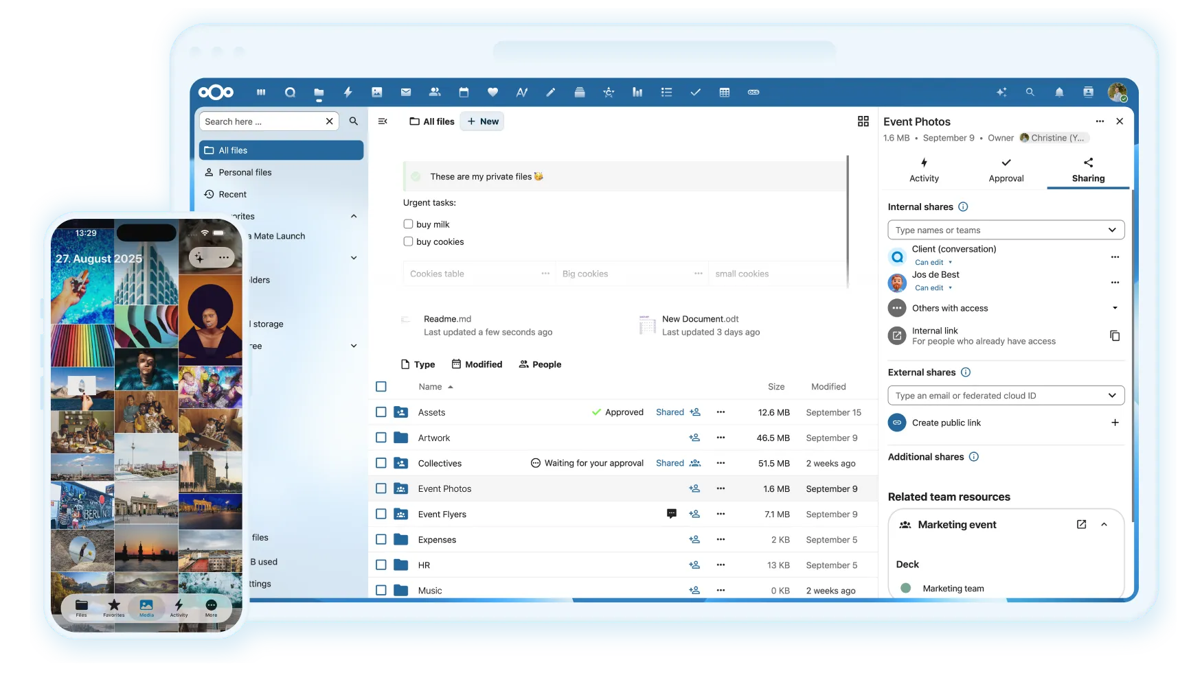 Deine eigene Nextcloud — nur für dich